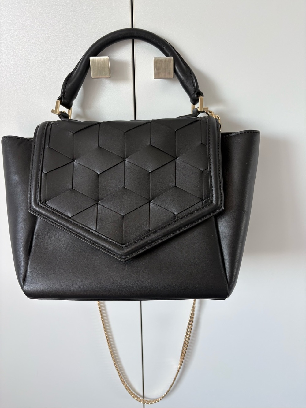 Welden luxury full leather handbag